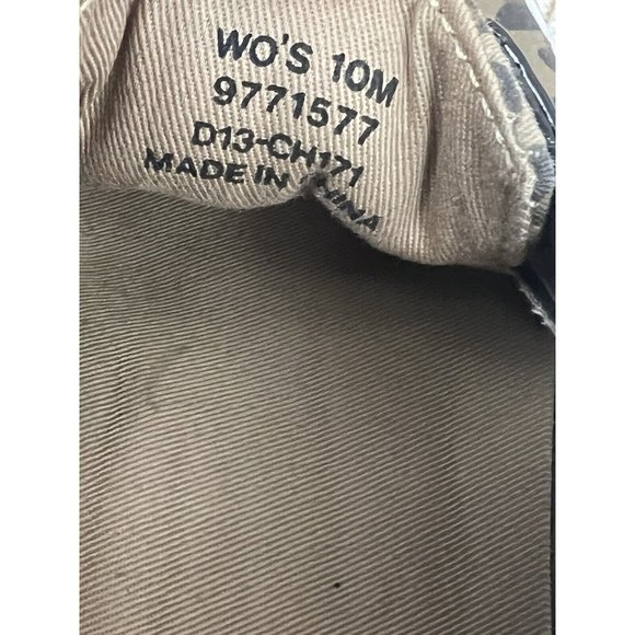 Sperry Top-Sider Women Shoes Sz 10‎ Cheetah Leopard Print Boat Loafer 2-eye - Picture 9 of 10